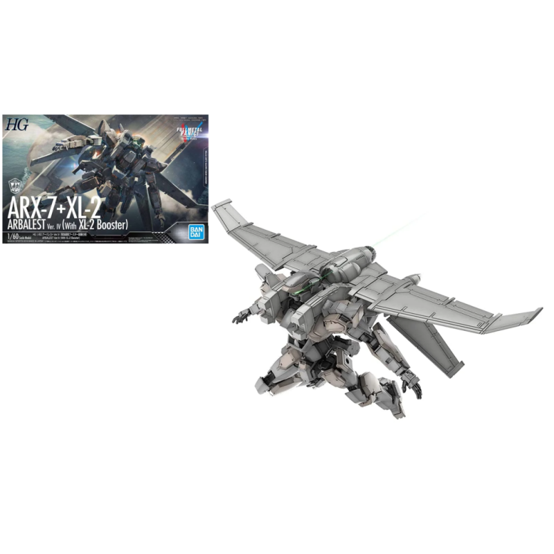 FULL METAL PANIC - HG 1/60 Arbalest ARX-7 + XL-2 Booster - Model Kit FULL METAL PANIC - HG 1/60 Arbalest ARX-7 + XL-2 Booster - Model Kit