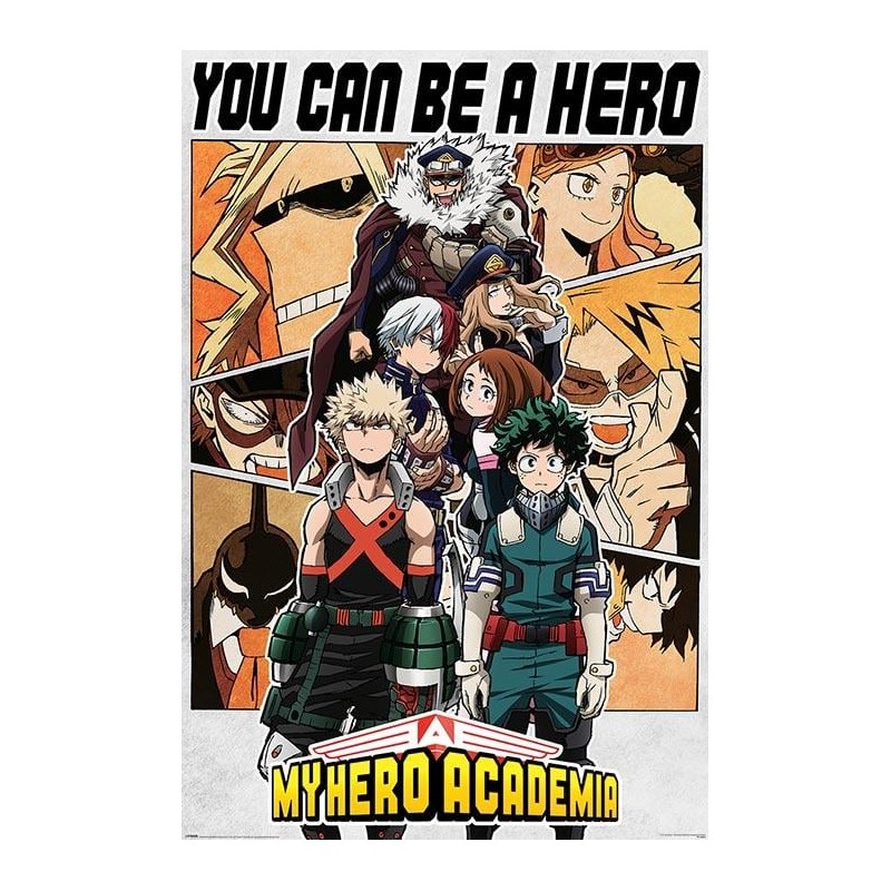 MY HERO ACADEMIA - Be a Hero - Poster 61x91cm MY HERO ACADEMIA - Be a Hero - Poster 61x91cm