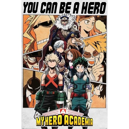 MY HERO ACADEMIA - Be a Hero - Poster 61x91cm