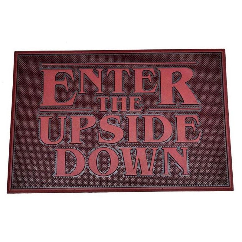 STRANGER THINGS - Upside Down - Paillasson caoutchouc '40x60cm' STRANGER THINGS - Upside Down - Paillasson caoutchouc '40x60cm'