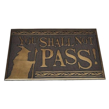 SEIGNEUR DES ANNEAUX - You Shall... - Paillasson caoutchouc '40x60cm'