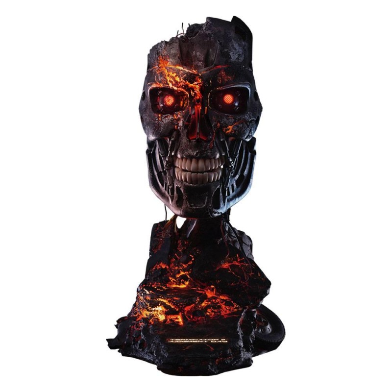TERMINATOR 2 - Masque de T-800 Endoskeleton Battle Damaged Version TERMINATOR 2 - Masque de T-800 Endoskeleton Battle Damaged Version