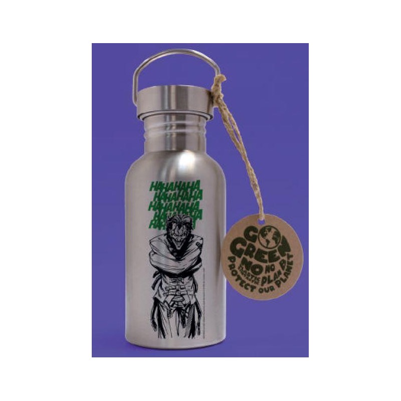DC COMICS - Joker Laughs - Bouteille en aluminium 500ml DC COMICS - Joker Laughs - Bouteille en aluminium 500ml