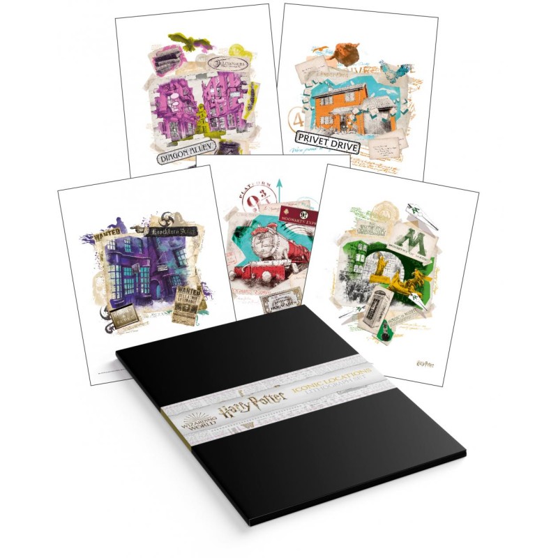 HARRY POTTER - Set de 10 lithographies '36x28' HARRY POTTER - Set de 10 lithographies '36x28'
