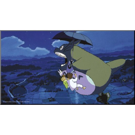 STUDIO GHIBLI - Totoro & Umbrella - Tableau en bois 37.5x20.5cm