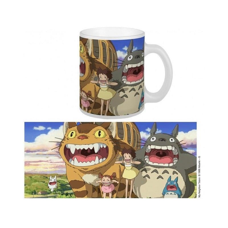 STUDIO GHIBLI - Nekobus & Totoro - Mug 300ml STUDIO GHIBLI - Nekobus & Totoro - Mug 300ml