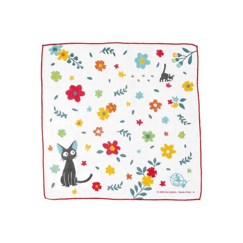 GHIBLI - Kiki la petite sorcière - Serviette pour mains 29x29cm GHIBLI - Kiki la petite sorcière - Serviette pour mains 29x29cm