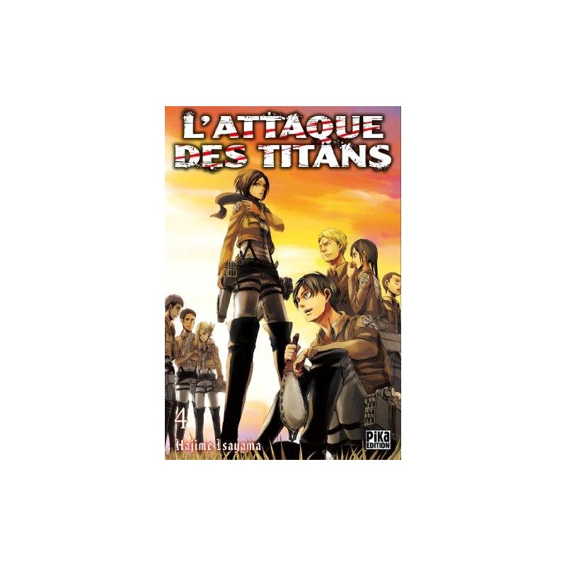 L'ATTAQUE DES TITANS - Tome 4 L'ATTAQUE DES TITANS - Tome 4
