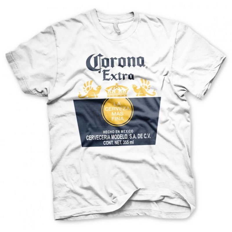 BEER - Corona Extra Label - T-Shirt - (XXL) BEER - Corona Extra Label - T-Shirt - (XXL)