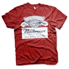 BEER - Budweiser Red Label - T-Shirt - (XXL)