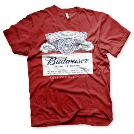BEER - Budweiser Red Label - T-Shirt - (XXL)