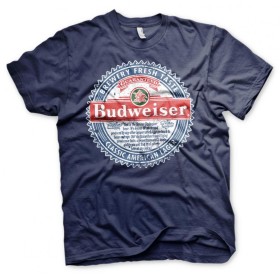 BEER - Budweiser American Lager - T-Shirt - (XXL)