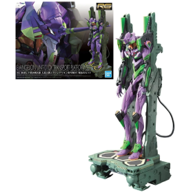 EVANGELION - RG UNIT-01 DX Transport Platform Set - Model Kit