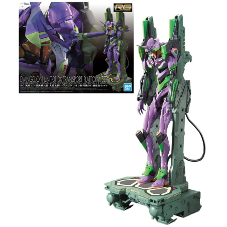 EVANGELION - RG UNIT-01 DX Transport Platform Set - Model Kit