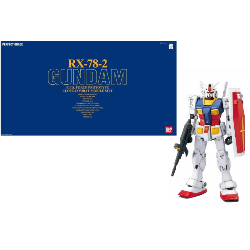 GUNDAM - PG 1/60 RX-78-2 Gundam - Model Kit REPROD GUNDAM - PG 1/60 RX-78-2 Gundam - Model Kit REPROD