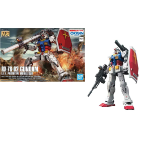 GUNDAM - HG RX-78-2 Gundam 'The Origin Version' 1/144 - Model Kit