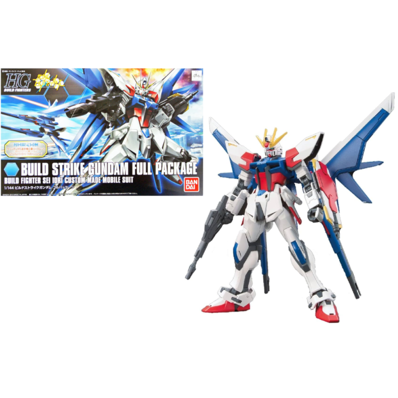 GUNDAM - HGBF Build Strike Gundam Full Package 1/144 - Model Kit GUNDAM - HGBF Build Strike Gundam Full Package 1/144 - Model Kit