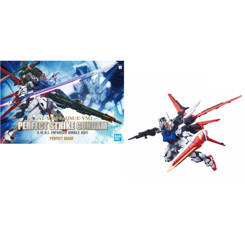 GUNDAM - PG 1/60 GAT-X105+AQM/E-YM1 Perfect Strike Gundam GUNDAM - PG 1/60 GAT-X105+AQM/E-YM1 Perfect Strike Gundam