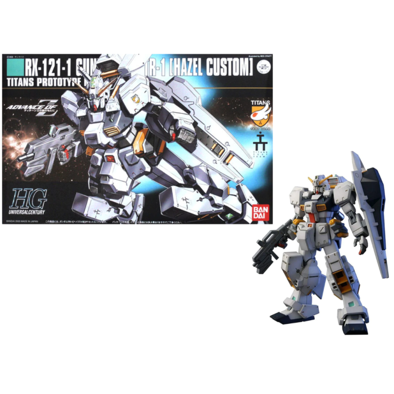 GUNDAM - HGUC 1/144 Hazel Kai RX-121-1 Gundam - Model Kit GUNDAM - HGUC 1/144 Hazel Kai RX-121-1 Gundam - Model Kit