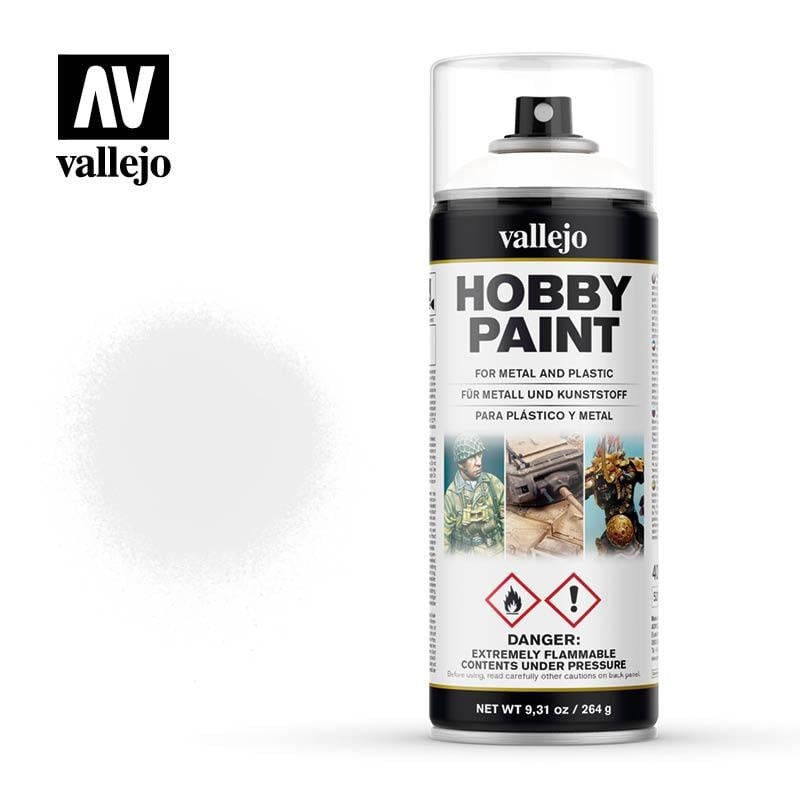 GUNDAM ACC - Aerosol Primer 400ml - Matte White Acrylic GUNDAM ACC - Aerosol Primer 400ml - Matte White Acrylic