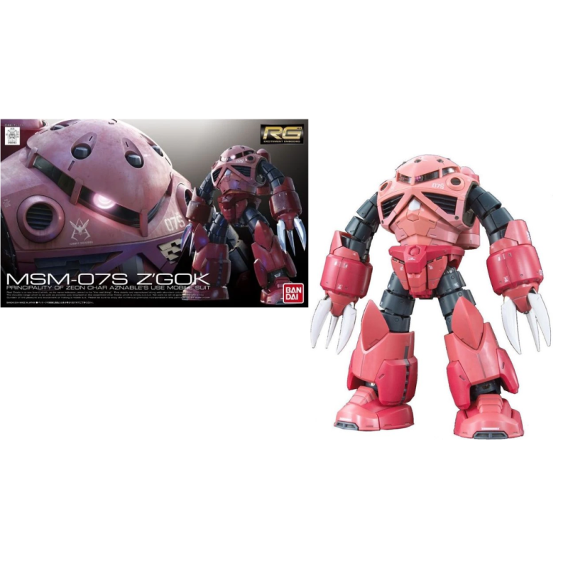 GUNDAM - RG 1/144 MSM-07S Z'GoK Char Custom - Model Kit GUNDAM - RG 1/144 MSM-07S Z'GoK Char Custom - Model Kit