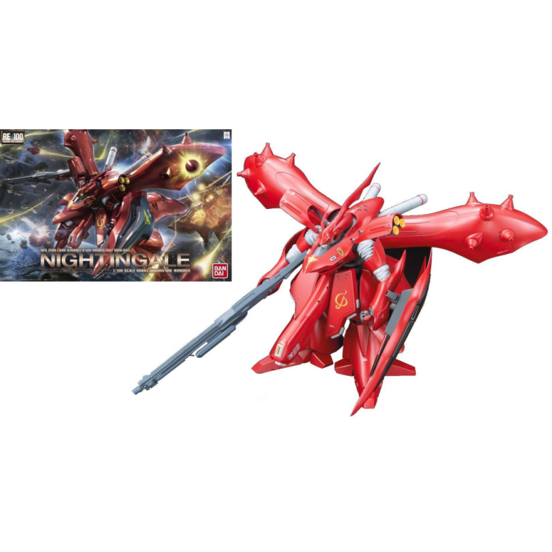GUNDAM - RE/100 1/100 MSN-04 II Nightingale (REPROD) GUNDAM - RE/100 1/100 MSN-04 II Nightingale (REPROD)