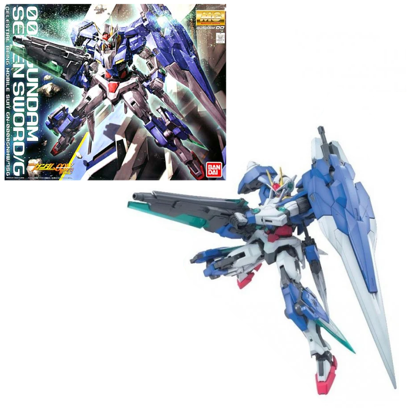 GUNDAM - MG 1/100 OO Gundam Seven Sword/G - Model Kit GUNDAM - MG 1/100 OO Gundam Seven Sword/G - Model Kit