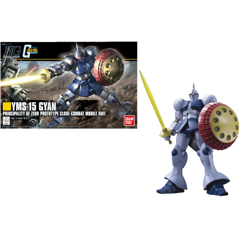 GUNDAM - HGUC YMS-15 Gyan 1/144 - Model Kit GUNDAM - HGUC YMS-15 Gyan 1/144 - Model Kit