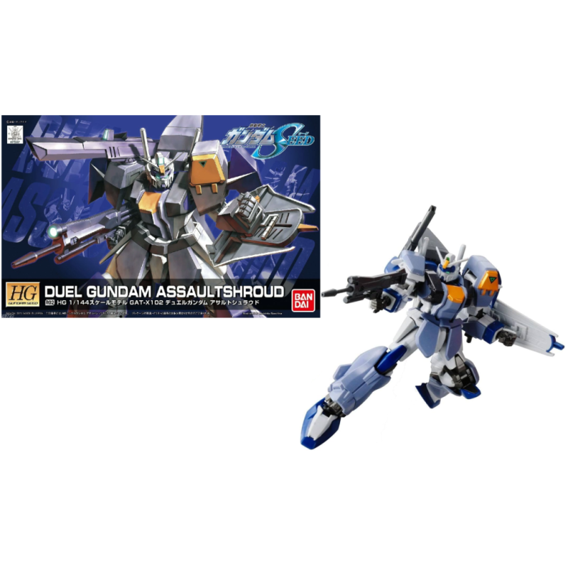 GUNDAM - HG R02 Duel Gundam GAT-X102 1/144 - Model Kit GUNDAM - HG R02 Duel Gundam GAT-X102 1/144 - Model Kit