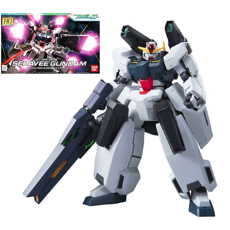 GUNDAM - HG Seravee Gundam 1/144 - Model Kit GUNDAM - HG Seravee Gundam 1/144 - Model Kit
