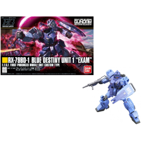 GUNDAM - HG RX-79BD-1 Blue Destiny Unit 1 'EXAM' 1/144 - Model Kit