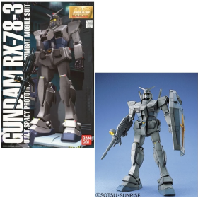 GUNDAM - MG 1/100 G-3 Gundam RX-78-3 - Model Kit
