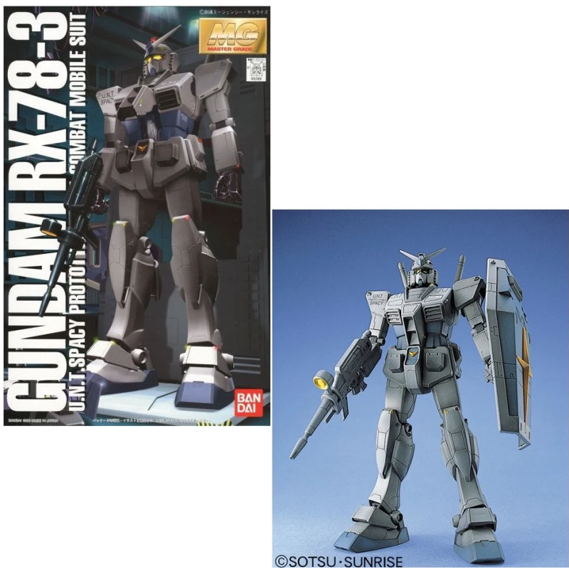 GUNDAM - MG 1/100 G-3 Gundam RX-78-3 - Model Kit GUNDAM - MG 1/100 G-3 Gundam RX-78-3 - Model Kit