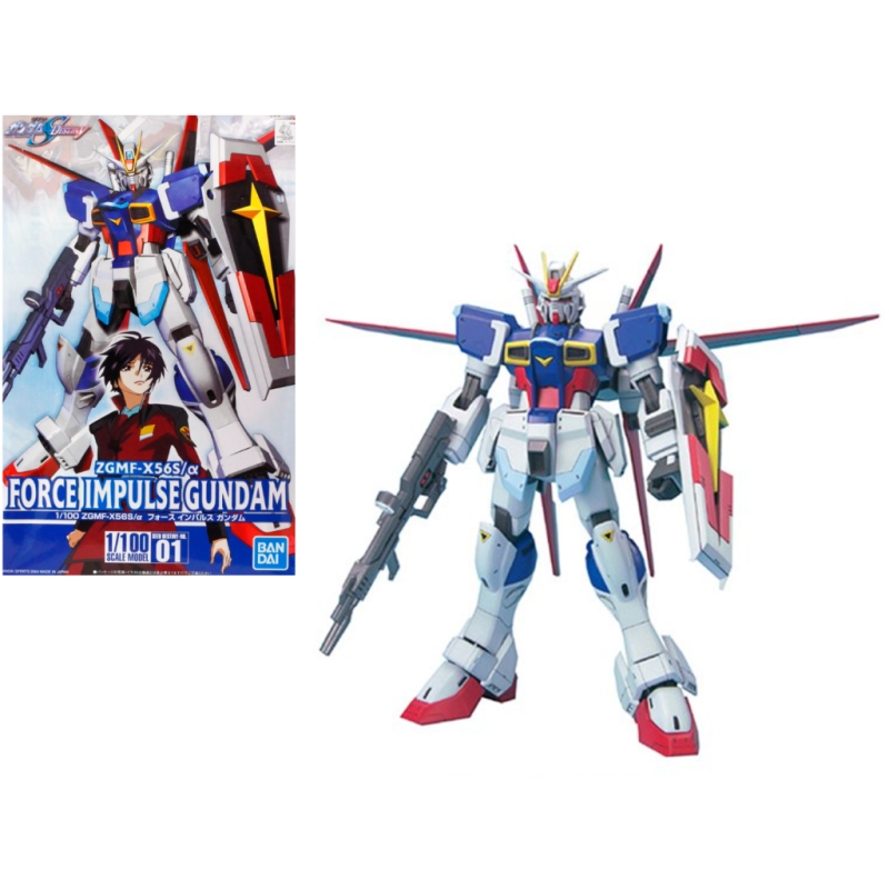 GUNDAM - Force Impulse Gundam 1/100 - Model Kit GUNDAM - Force Impulse Gundam 1/100 - Model Kit