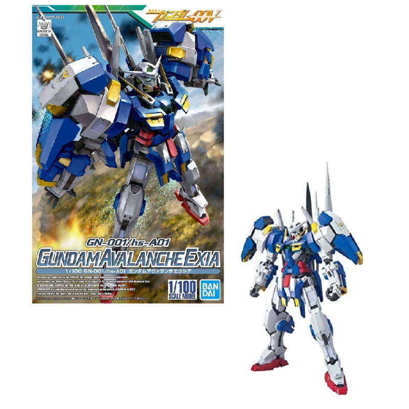GUNDAM - NG 1/100 Avalanche Exia Gunpla - Model Kit 18cm GUNDAM - NG 1/100 Avalanche Exia Gunpla - Model Kit 18cm