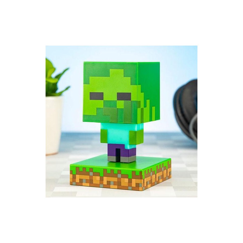MINECRAFT - Zombie - Lampe Icon 10cm MINECRAFT - Zombie - Lampe Icon 10cm