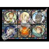 GHIBLI - Le château ambulant - Puzzle vitrail 18x25cm