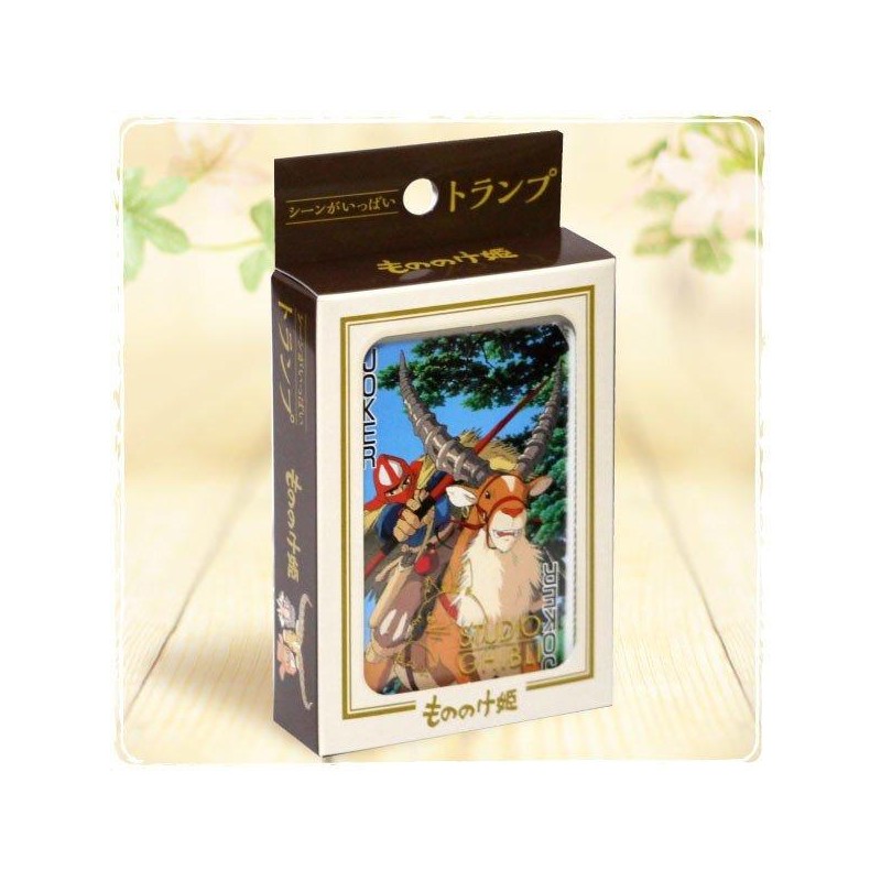 GHIBLI - Princesse Mononoke - Jeu de cartes à jouer (54 cartes) GHIBLI - Princesse Mononoke - Jeu de cartes à jouer (54 cartes)