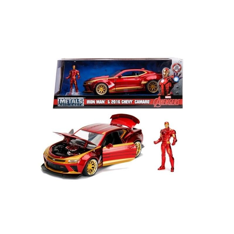 MARVEL - Iron Man - 2016 Chevy Camaro SS - 1:24 MARVEL - Iron Man - 2016 Chevy Camaro SS - 1:24