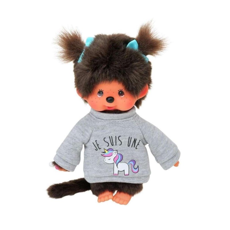 MONCHHICHI - Je suis une licorne - Peluche 20cm MONCHHICHI - Je suis une licorne - Peluche 20cm