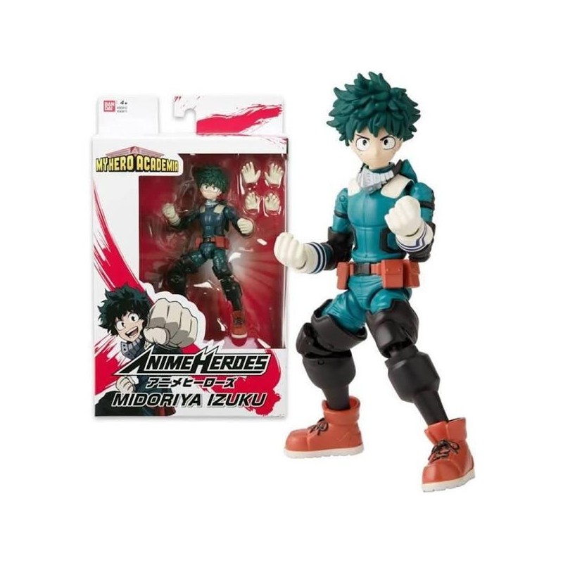 MY HERO ACADEMIA - Midoriya Izuku - Figurine Anime Heroes 17cm MY HERO ACADEMIA - Midoriya Izuku - Figurine Anime Heroes 17cm