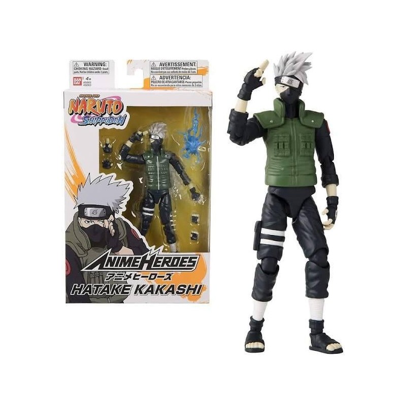 NARUTO - Hatake Kakashi - Figurine Anime Heroes 17cm NARUTO - Hatake Kakashi - Figurine Anime Heroes 17cm