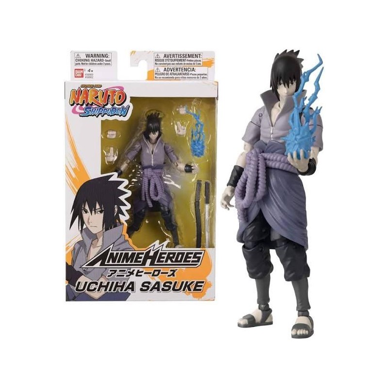 NARUTO - Uchiha Sasuke - Figurine Anime Heroes 17cm NARUTO - Uchiha Sasuke - Figurine Anime Heroes 17cm