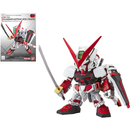 GUNDAM - SD Gundam Ex-Standard 007 Astray Red Frame - Model Kit 8cm