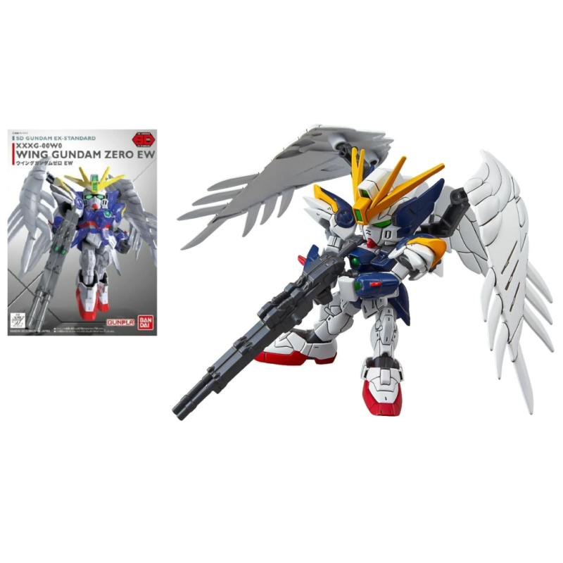 GUNDAM - SD Gundam Ex-Standard 004 Wing Zero - Model Kit 8cm GUNDAM - SD Gundam Ex-Standard 004 Wing Zero - Model Kit 8cm
