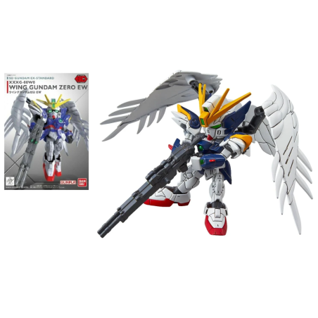 GUNDAM - SD Gundam Ex-Standard 004 Wing Zero - Model Kit 8cm