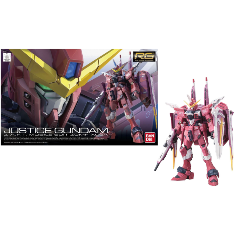 GUNDAM - RG 1/144 Justice Gundam - Model Kit GUNDAM - RG 1/144 Justice Gundam - Model Kit