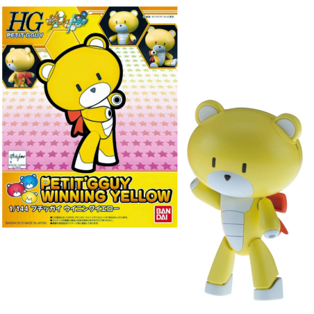 GUNDAM - HGPG 1/144 Petit'gguy Winning Yellow - Model Kit 8cm