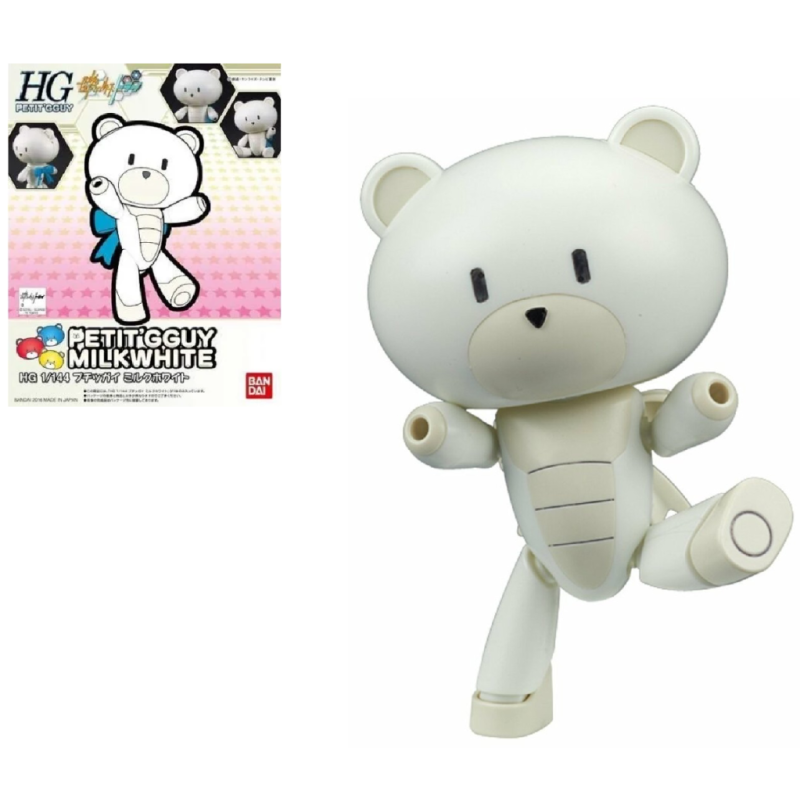 GUNDAM - HGPG 1/144 Petit'gguy Milkwhite - Model Kit 8cm GUNDAM - HGPG 1/144 Petit'gguy Milkwhite - Model Kit 8cm