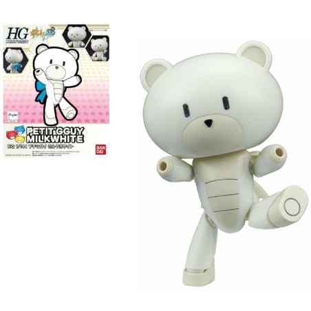GUNDAM - HGPG 1/144 Petit'gguy Milkwhite - Model Kit 8cm